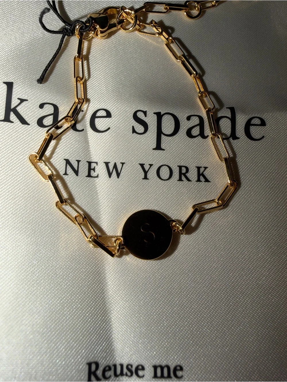 kate spade New York Gold Chain Bracelet - S